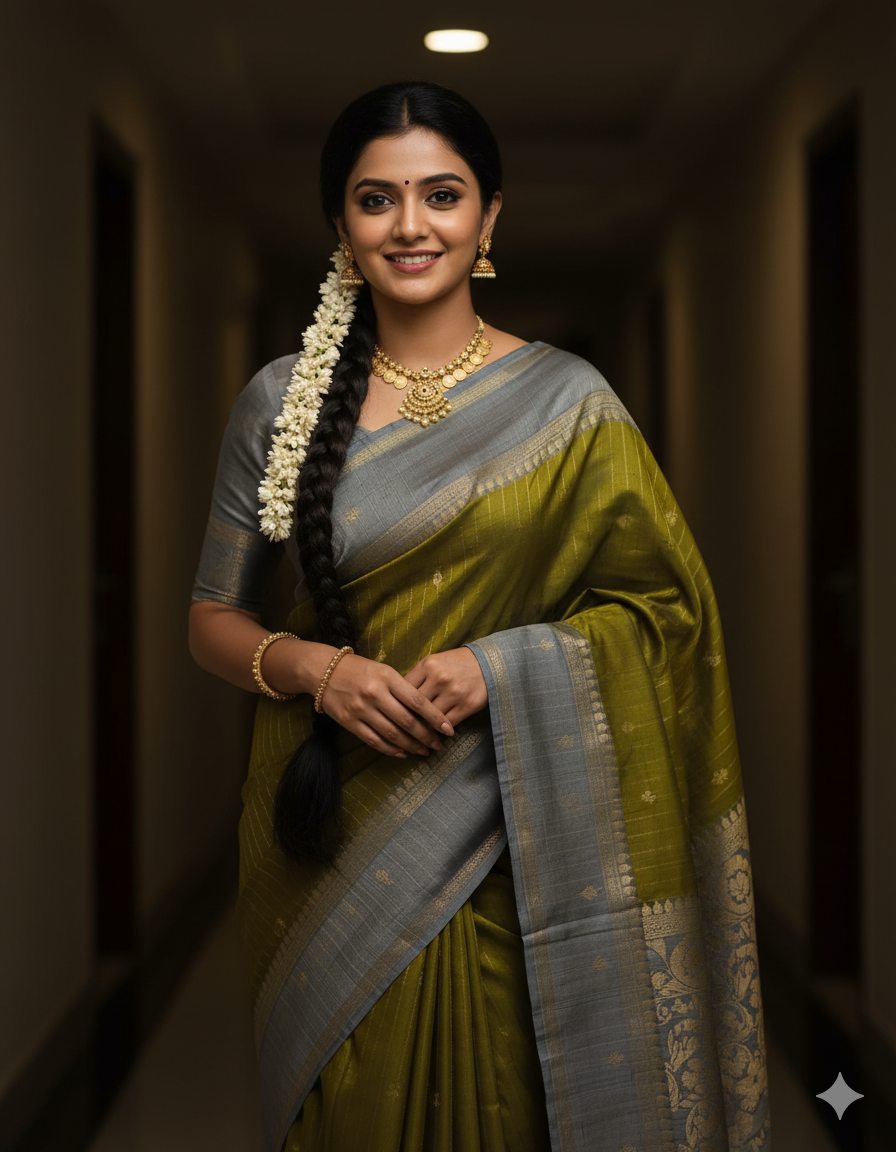 Designer Net Saree
